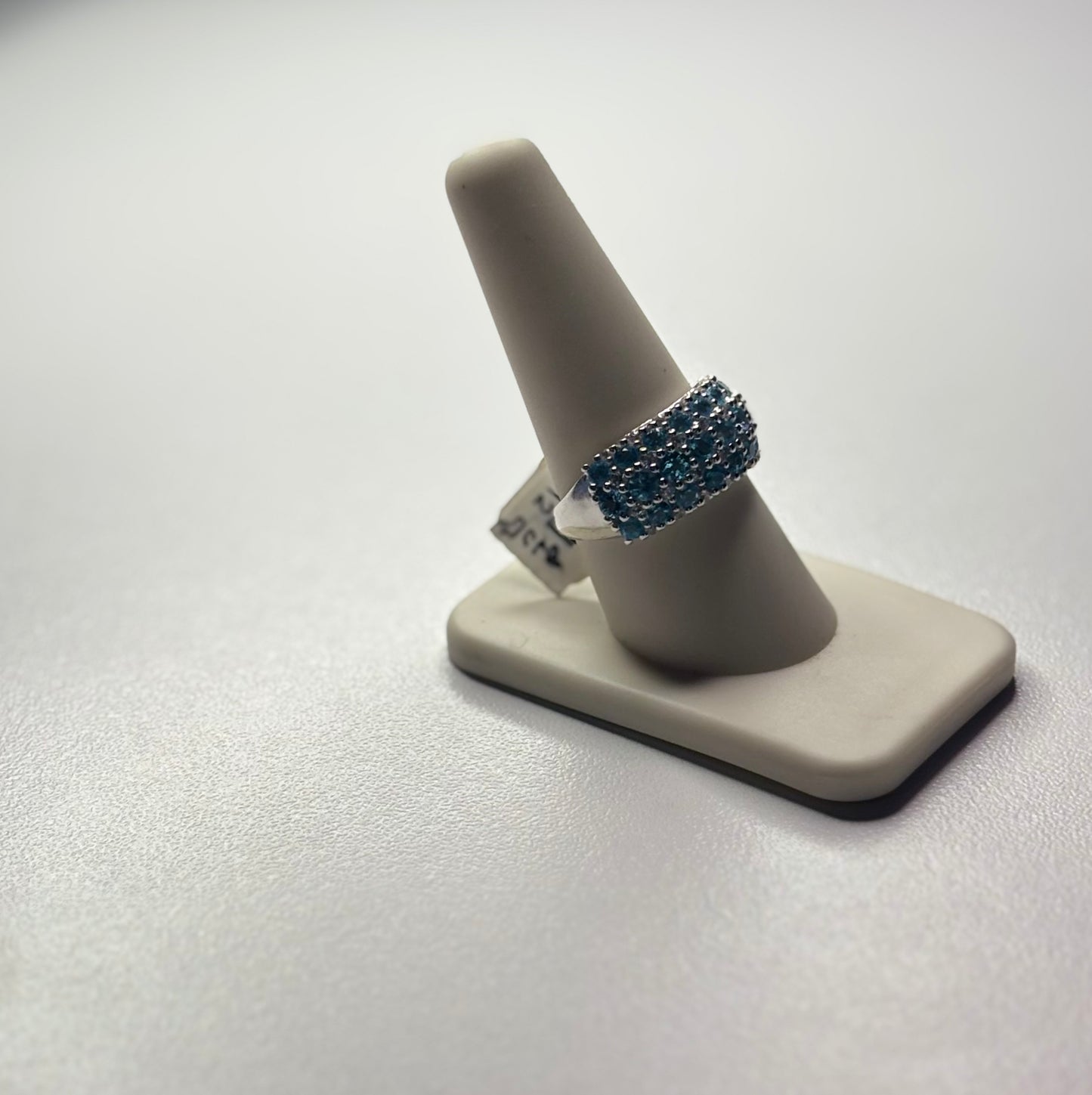 Swiss Blue Topaz Ring