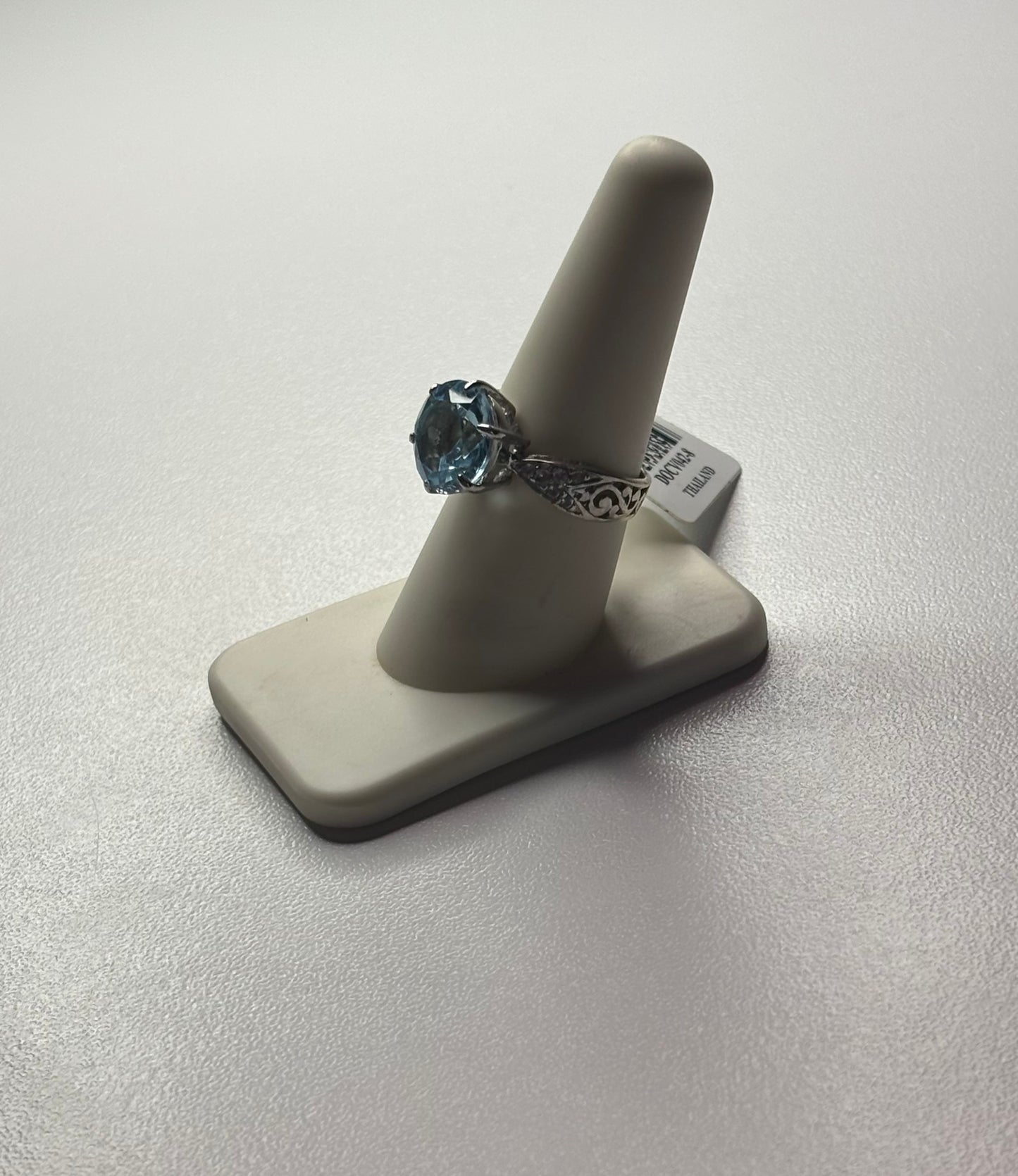Sky Blue Topaz Ring