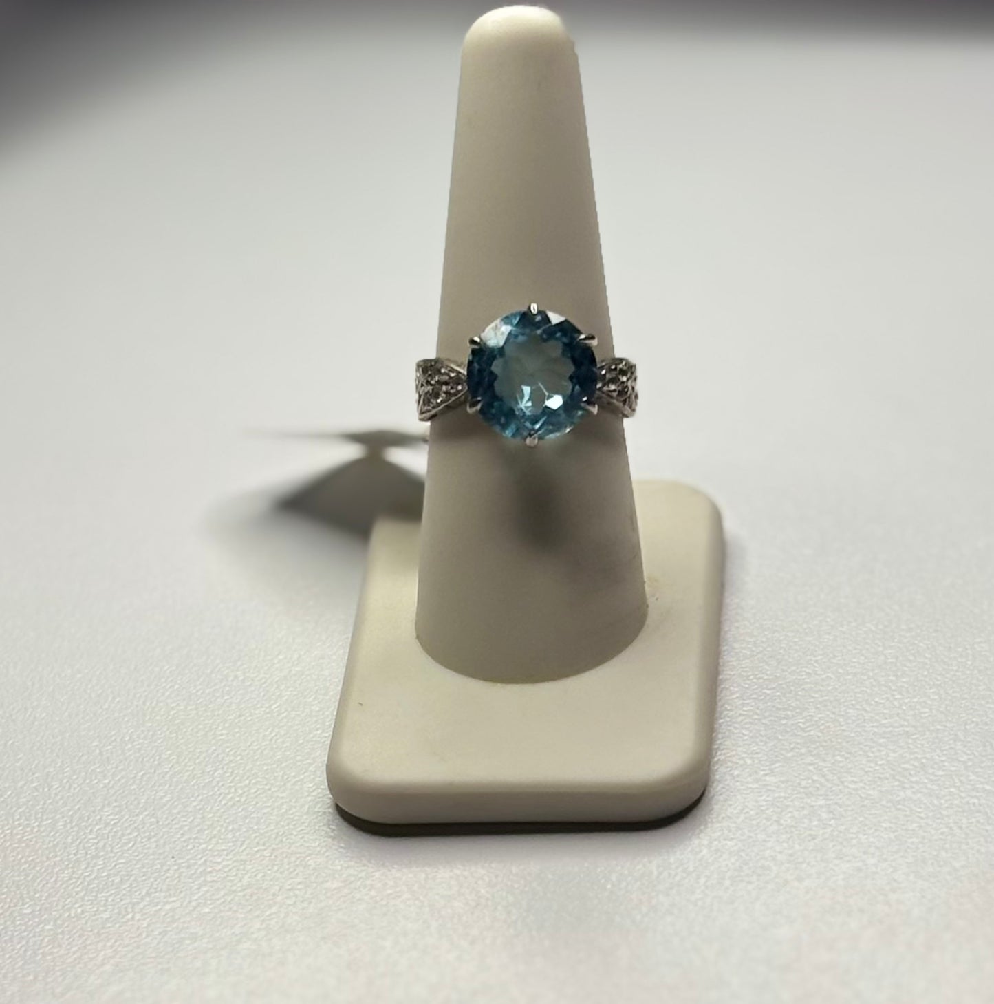 Sky Blue Topaz Ring